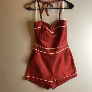 Halter romper size M